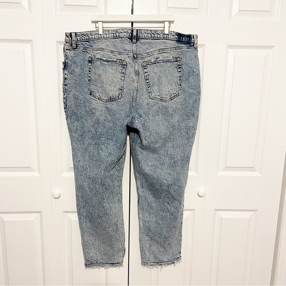 Abercrombie & Fitch The 90s Straight Leg Ultra High Rise Jeans Plus Size 36 22 - Picture 8 of 10